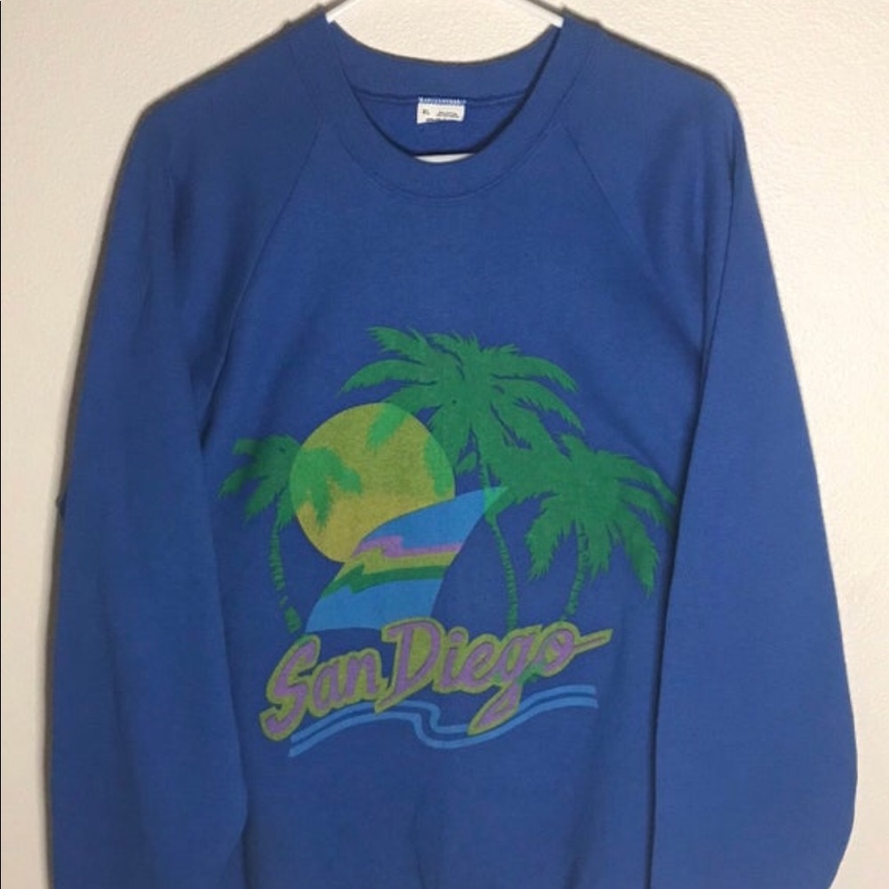 Vintage 80's San Diego Caifornia sweatshirt